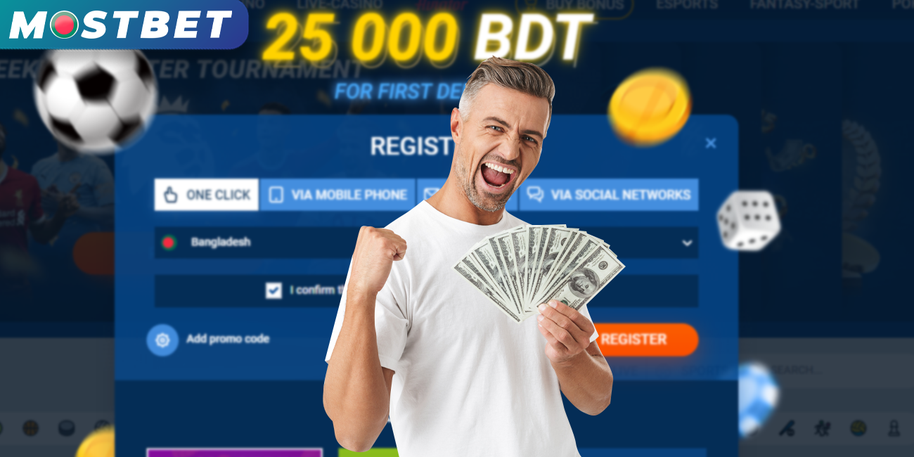 How to start betting and playing online casino at Mostbet
