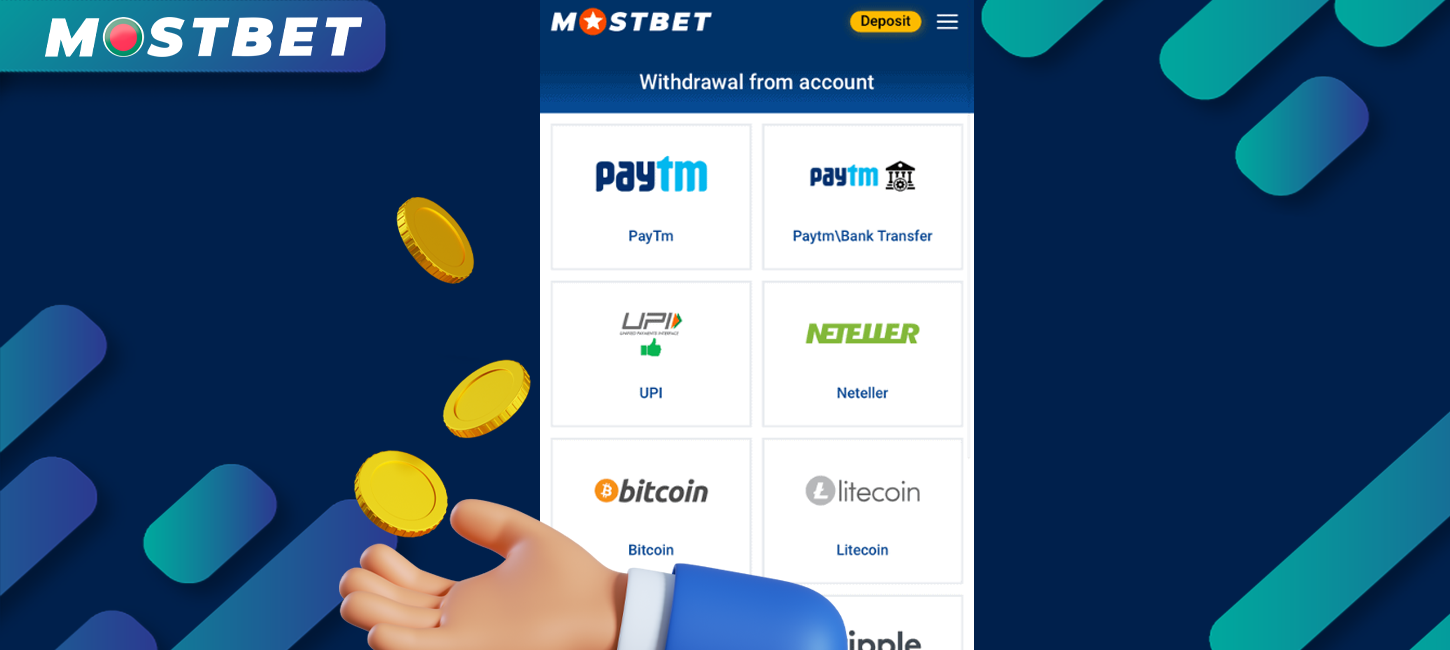 Mostbet official website supports popular payment methods for Bangladeshi players.