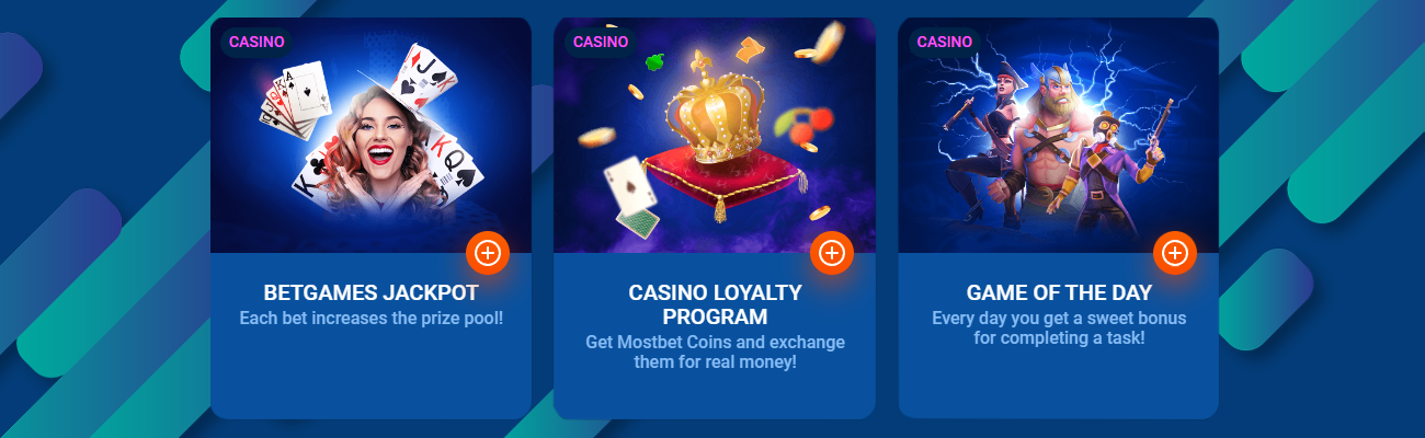 Special sign-up offer also available for Mostbet casino players